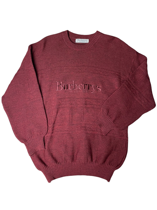 Burberry's Knit Sweater Men's Size M