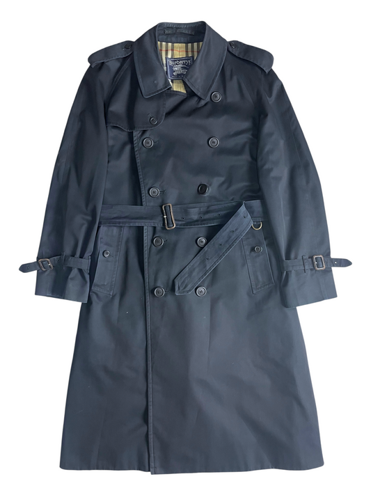 Burberry's Belted & Breasted Trench Coat Men's Size S