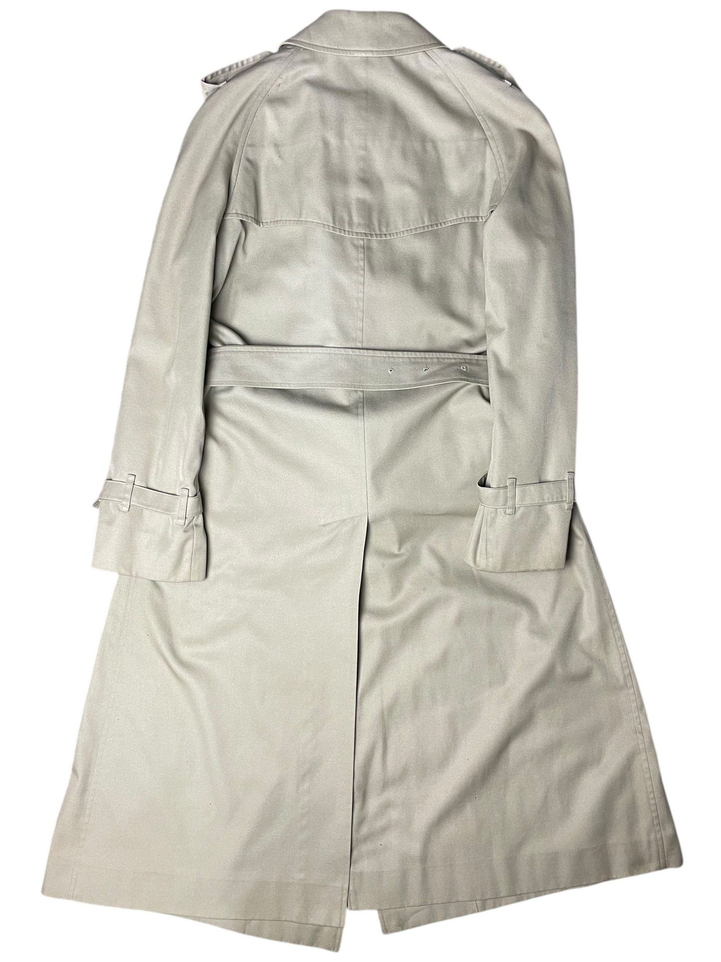 Burberry's Belted & Breasted Trench Coat Women's Size UK 6