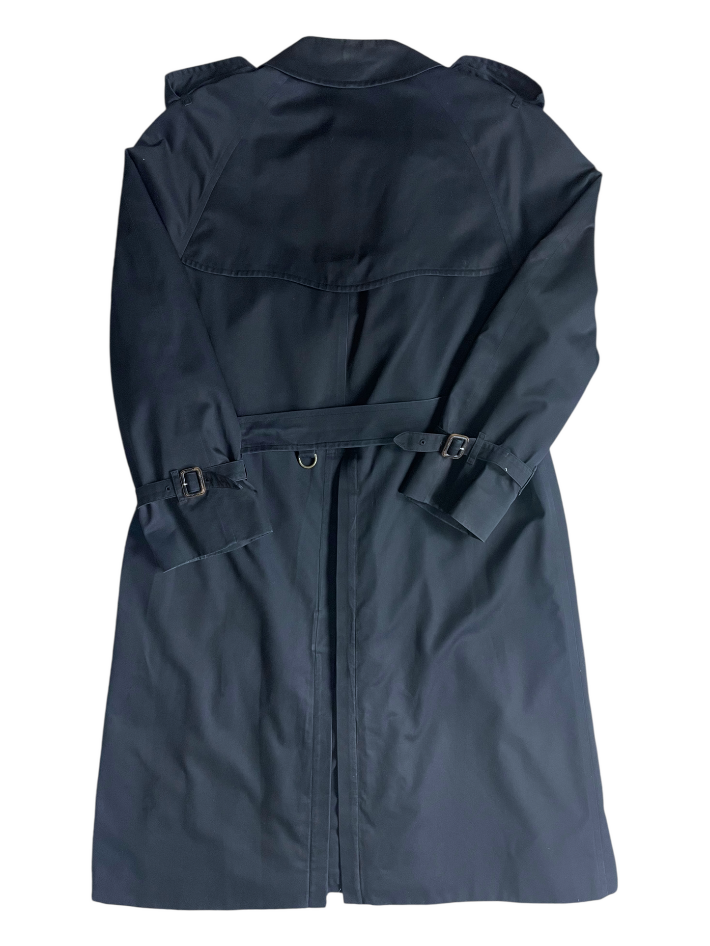 Burberry's Belted & Breasted Trench Coat Men's Size S