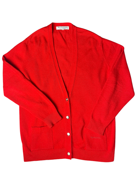 Burberry's V-Neck Jumper Women's Size UK 10