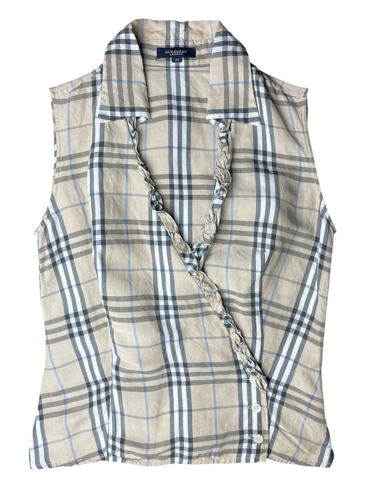 Burberry London Blouse Women's Size UK 8