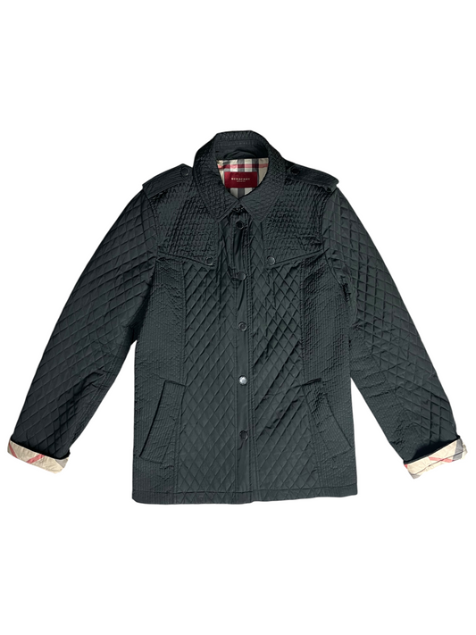 Burberry London Quilted Jacket Women's Size UK 10