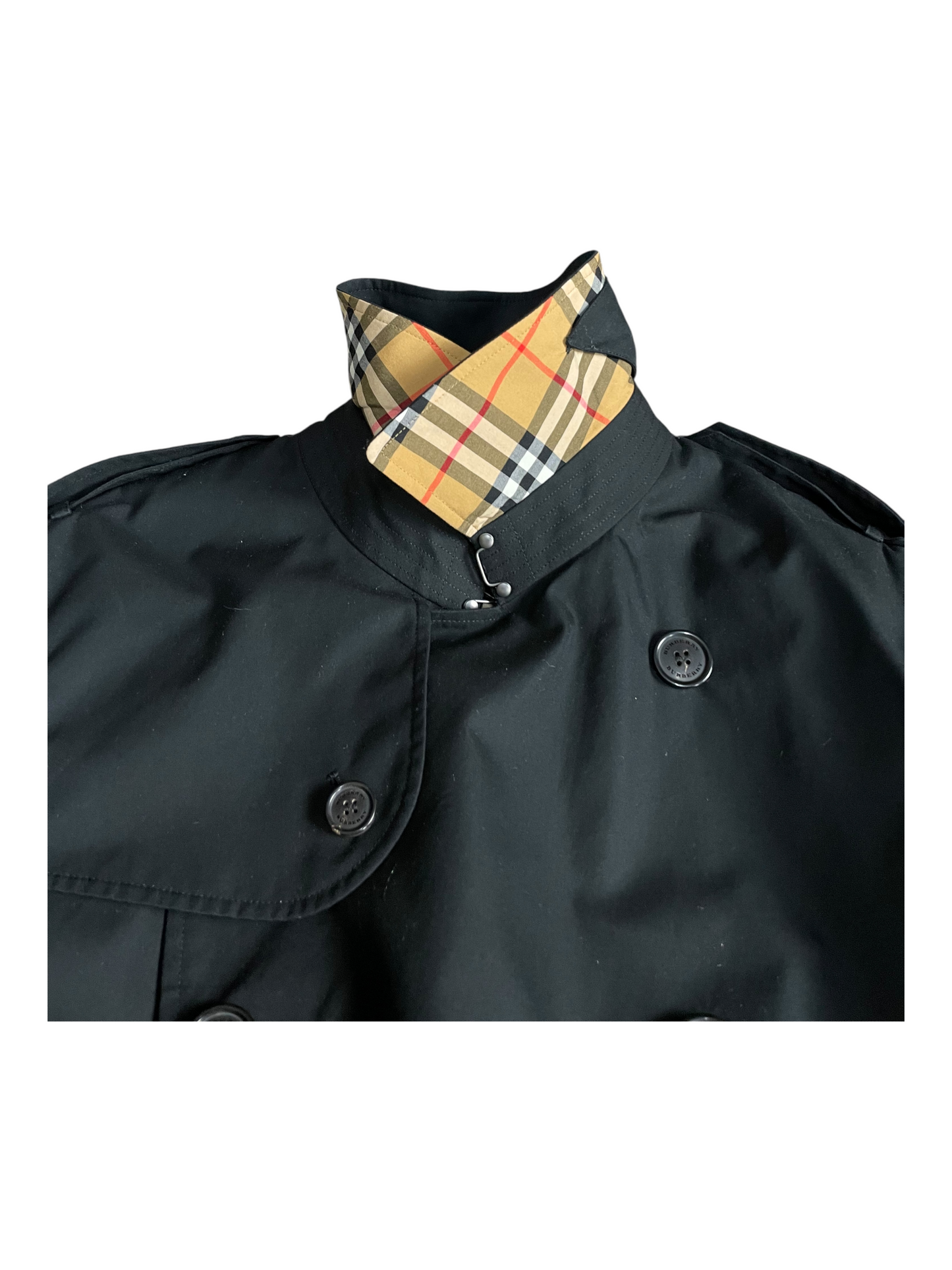 Burberry London Belted & Breasted Trench Coat Men's Size S