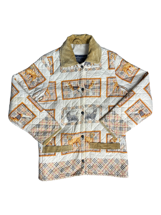 Burberry's Quilted Jacket Women's Size UK 8