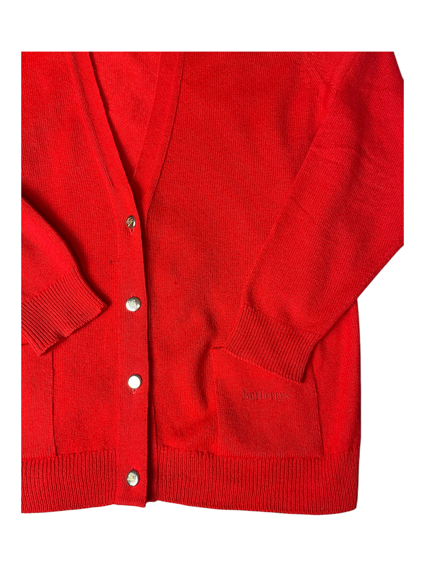 Burberry's V-Neck Jumper Women's Size UK 10