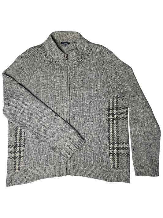Burberry Zip Up Jumper Men's Size XL