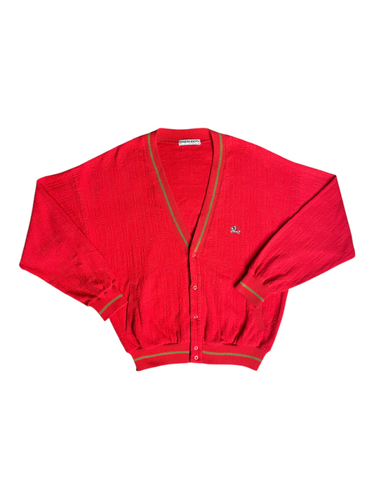 Burberry's V-Neck Knit Vest Men's Size L