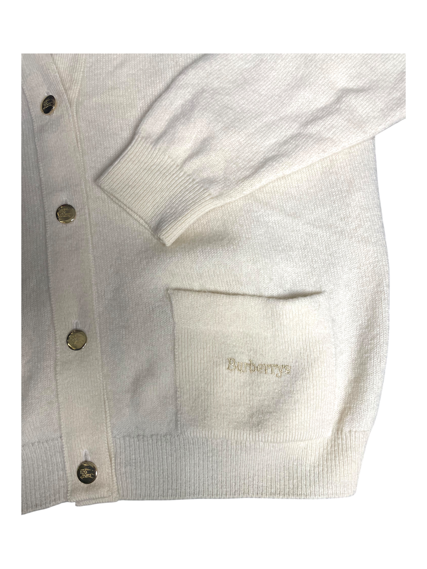 Burberry's V Neck Jumper Women's Size UK 10