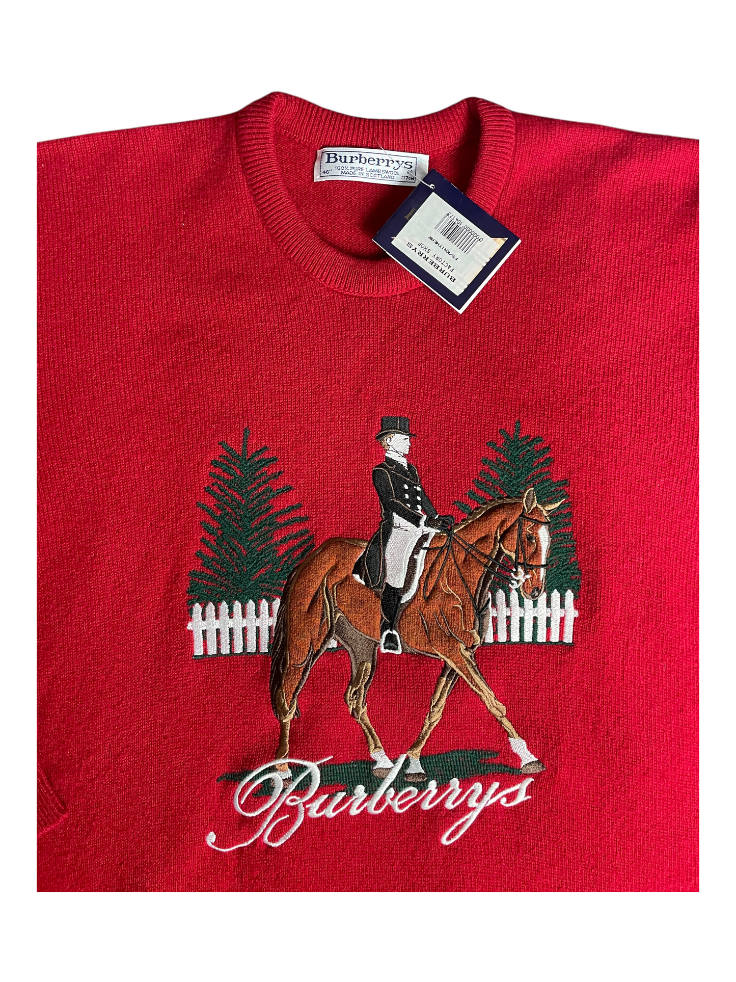 Burberry's Knit Jumper Men's Size L