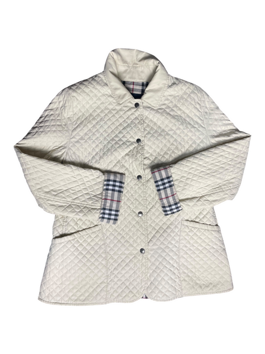 Burberry London Quilted Jacket Women's Size UK 12