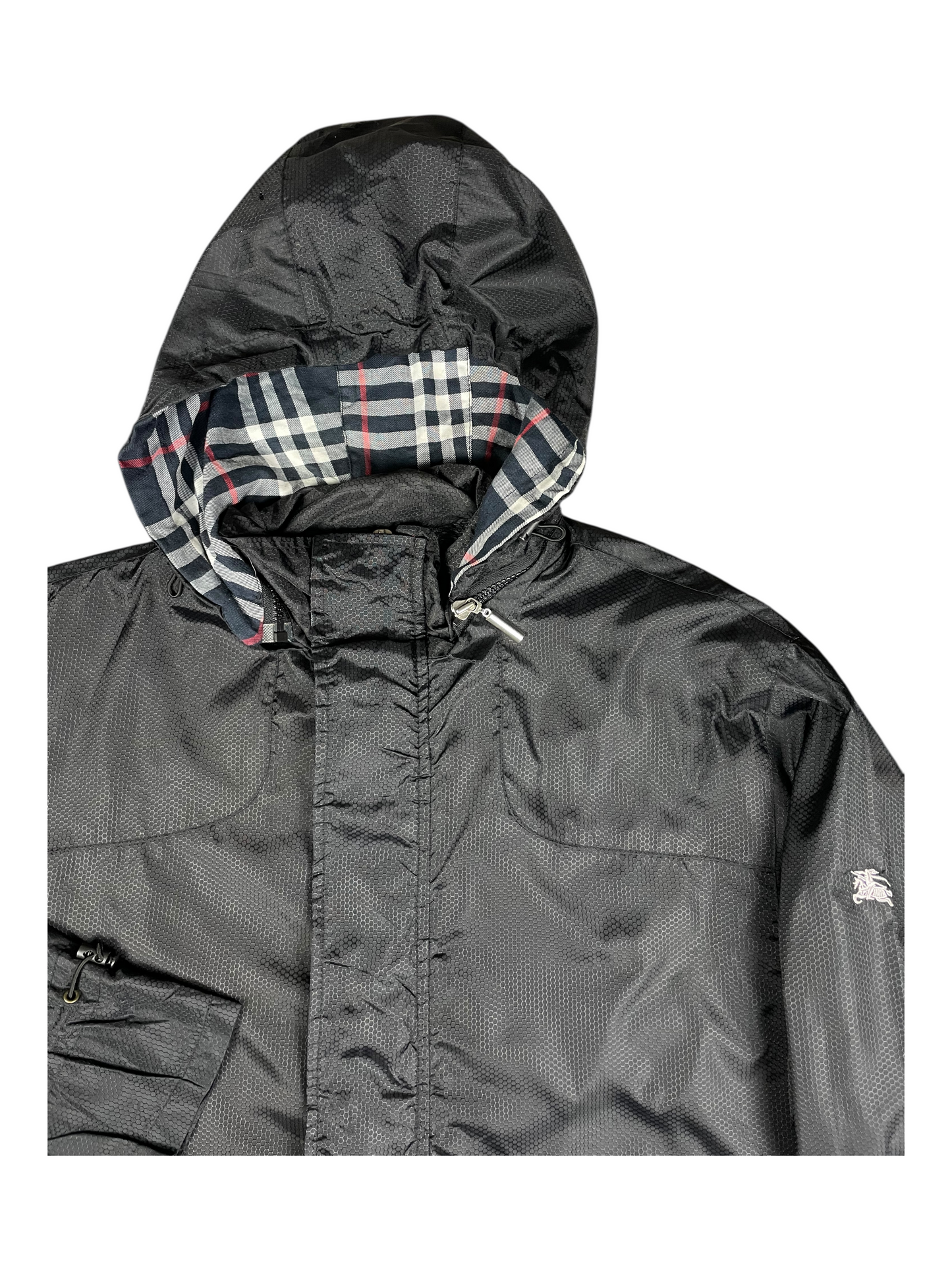 Burberry Black Label Lightweight Hooded Jacket Men' Size M