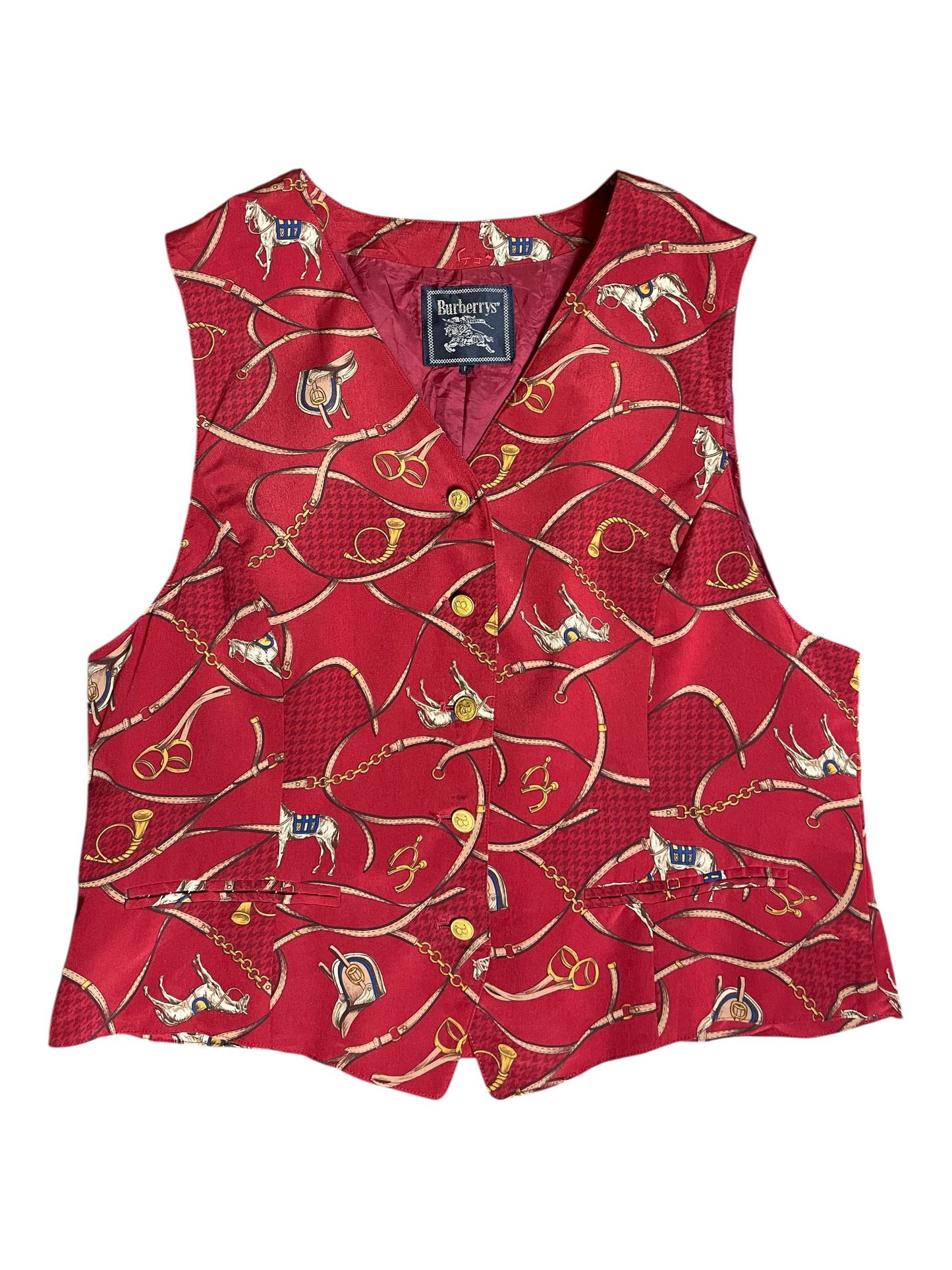 Burberry's Waistcoat Women's Size UK 10