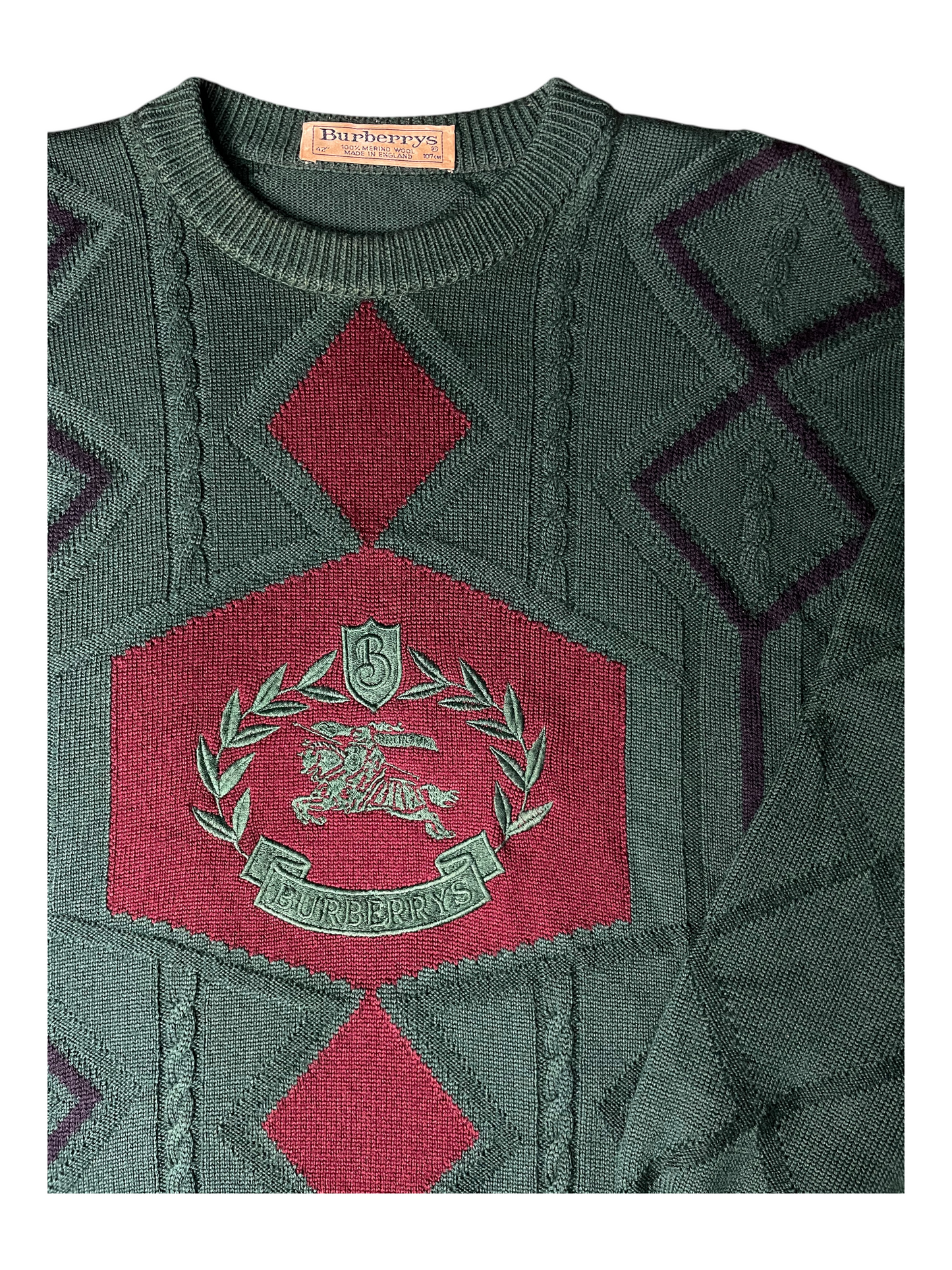 Burberry's Knit Jumper Men's Size L