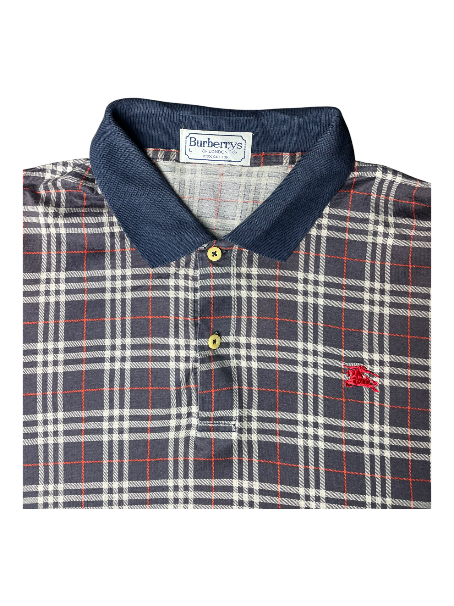 Burberry's Polo Top Men's Size L