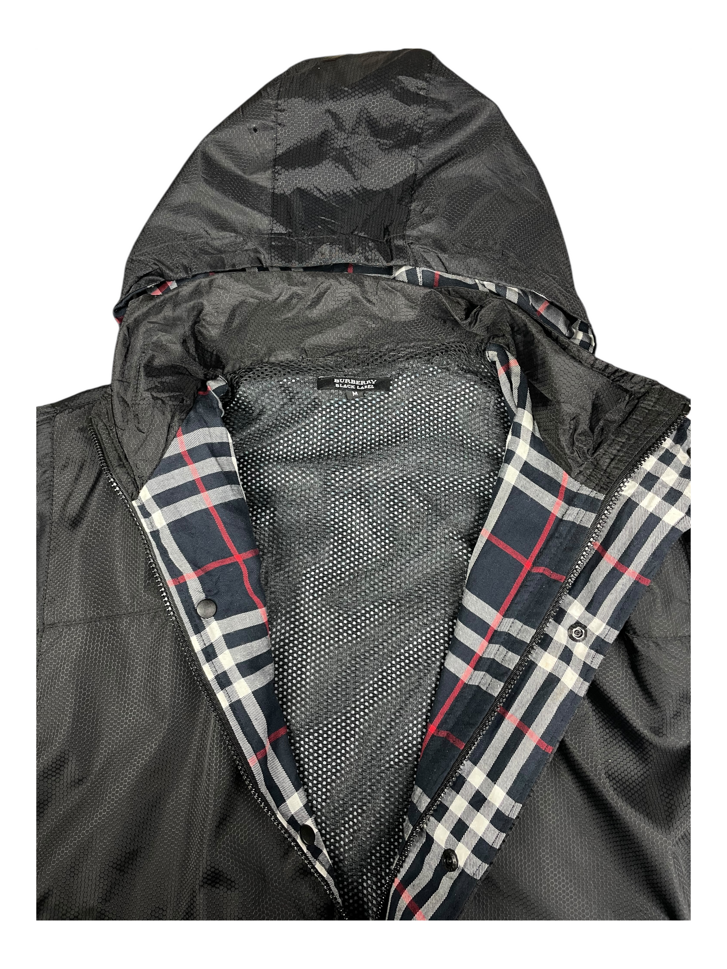 Burberry Black Label Lightweight Hooded Jacket Men' Size M