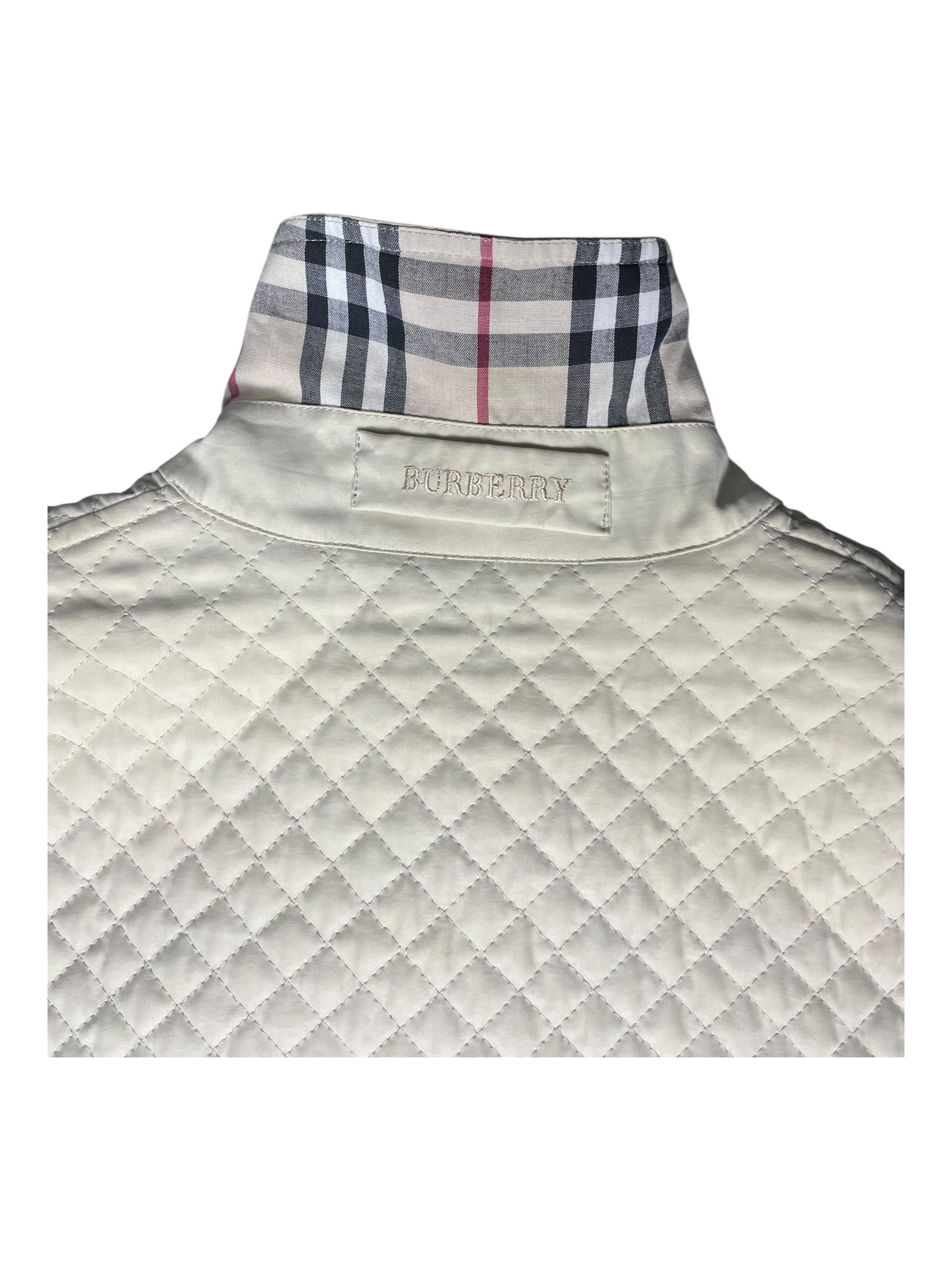 Burberry London Quilted Jacket Women's Size UK 12