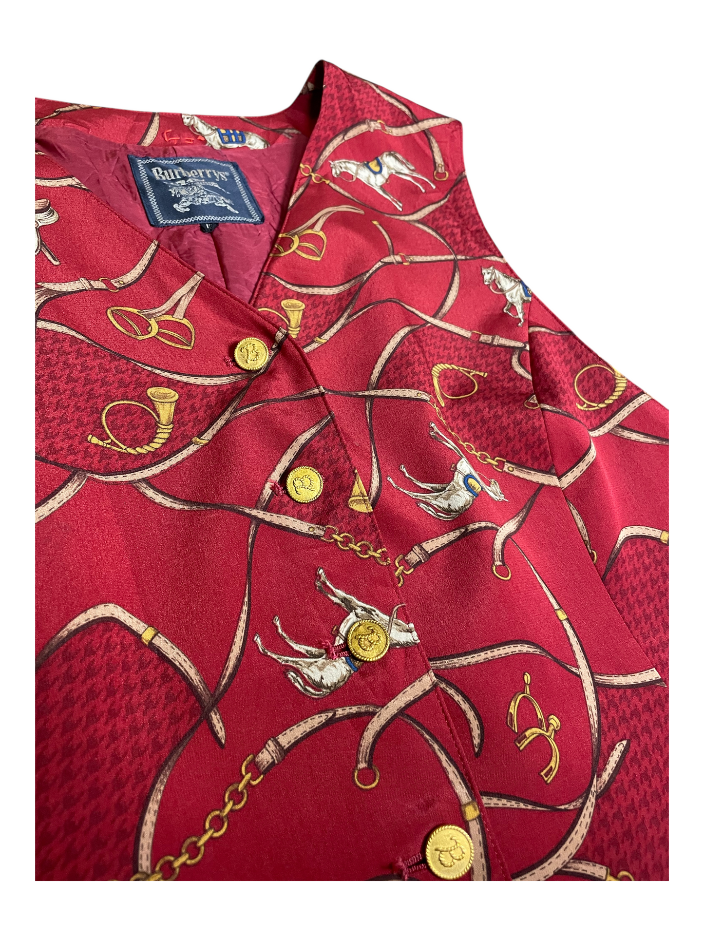 Burberry's Waistcoat Women's Size UK 10