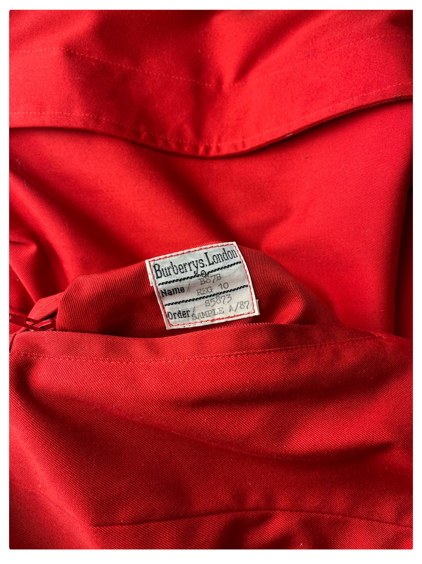 SAMPLE Burberry's Reversible Jacket Men's Size M