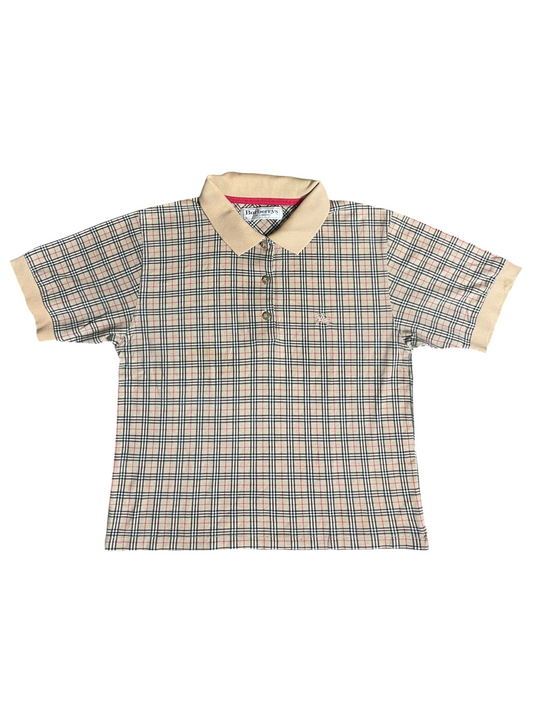 Burberry's Polo Top Women's Size UK 8