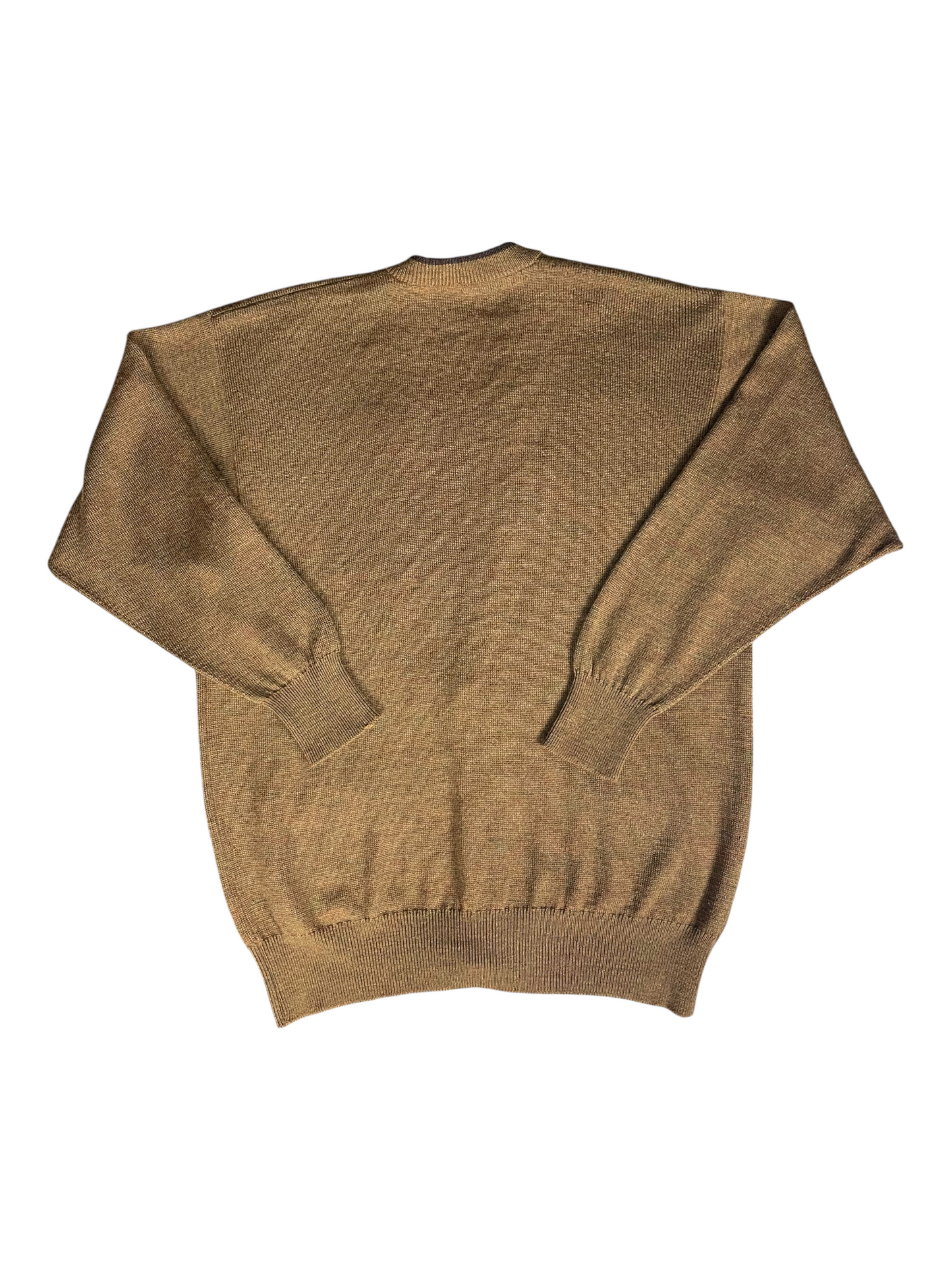Burberry's V-Neck Knit Cardigan Men's Size L