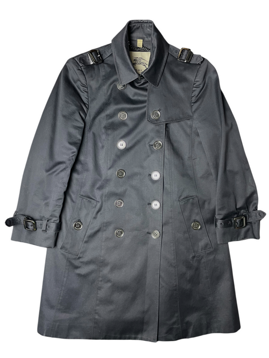 Burberry London Breasted Trench Coat Women's Size UK 6