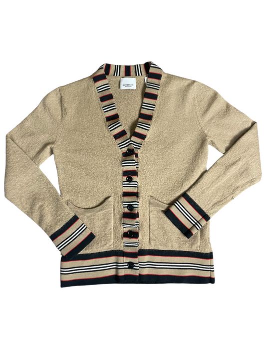 New Season Burberry Cardigan Women's Size UK 6