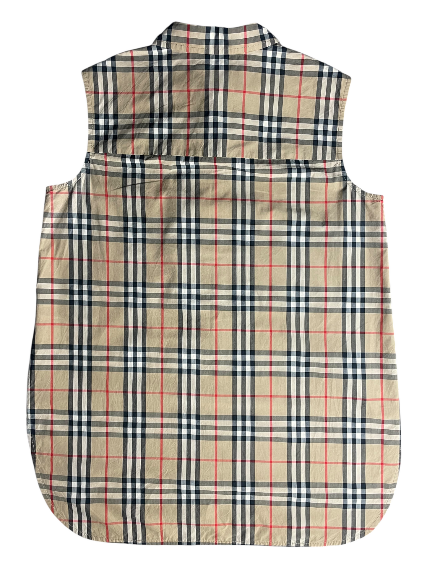 New Season Burberry Vest Shirt Women's Size UK 10