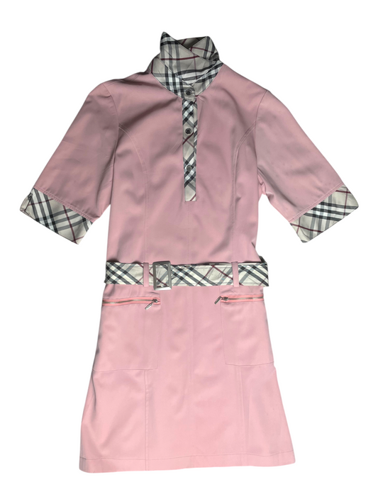 Burberry London Belted Dress Women's Size UK 8