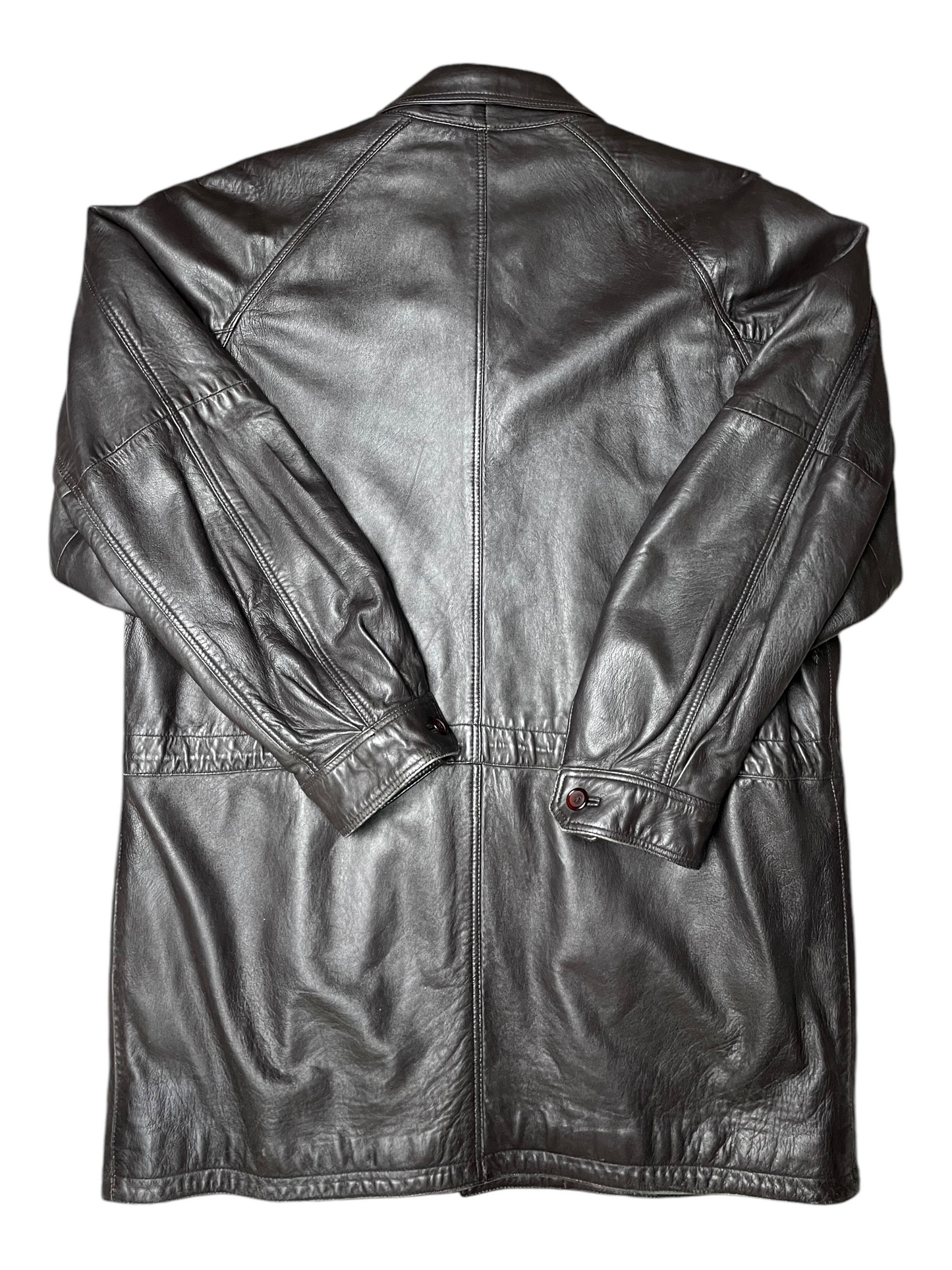 Burberry Leather Jacket Men's Size L