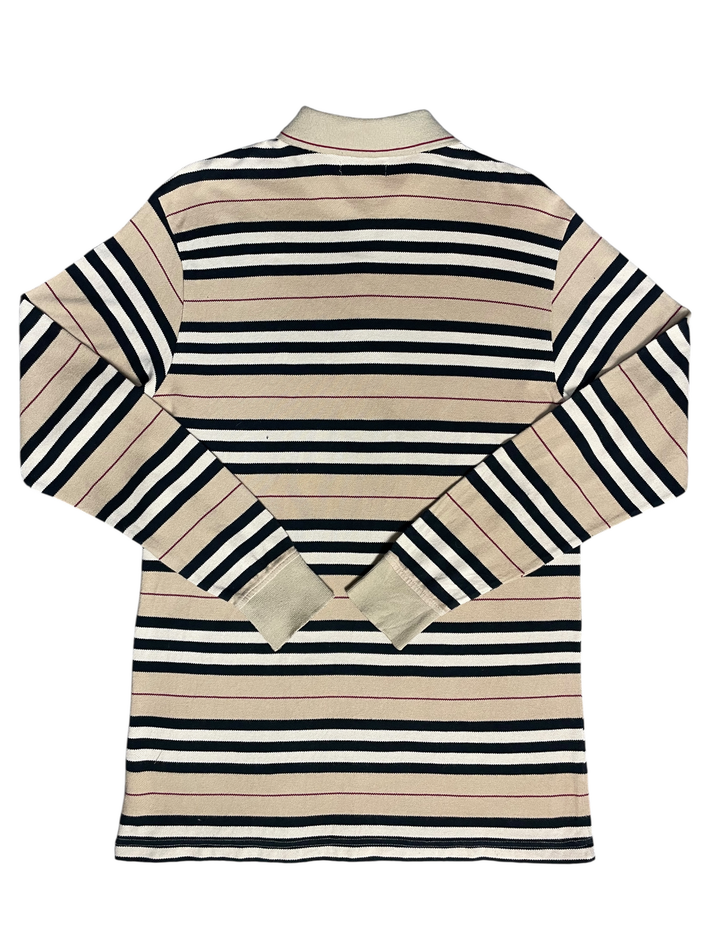 Burberry London Long Sleeved Polo Top Men's Size M