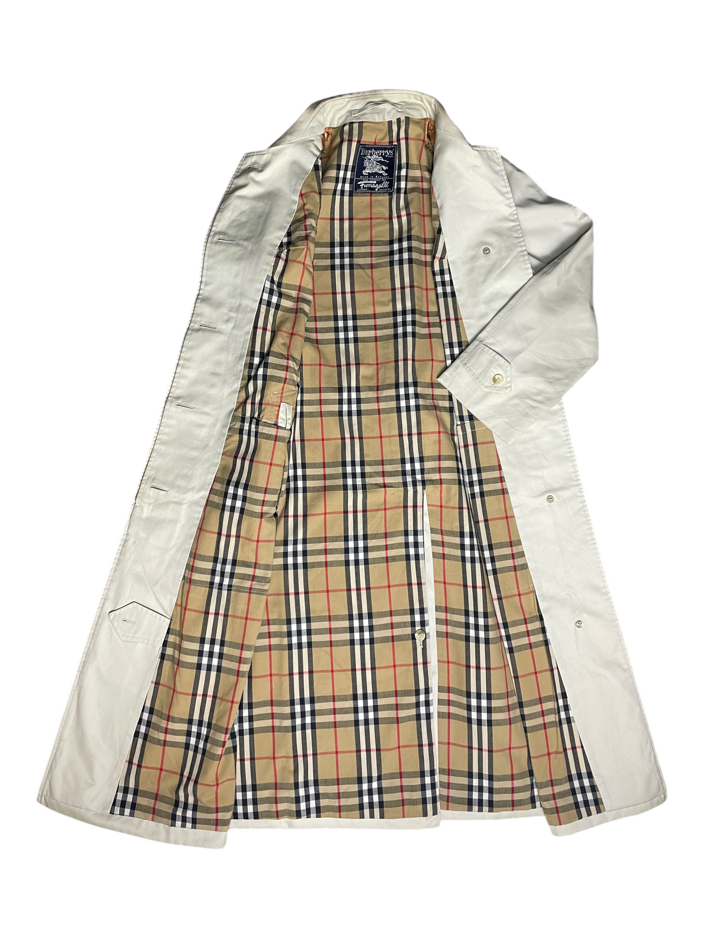 Burberry's Belted Trench Coat Women's Size UK 6