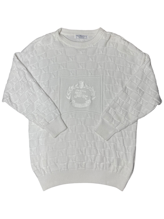 Burberry's Cable Knit Jumper Men's Size L