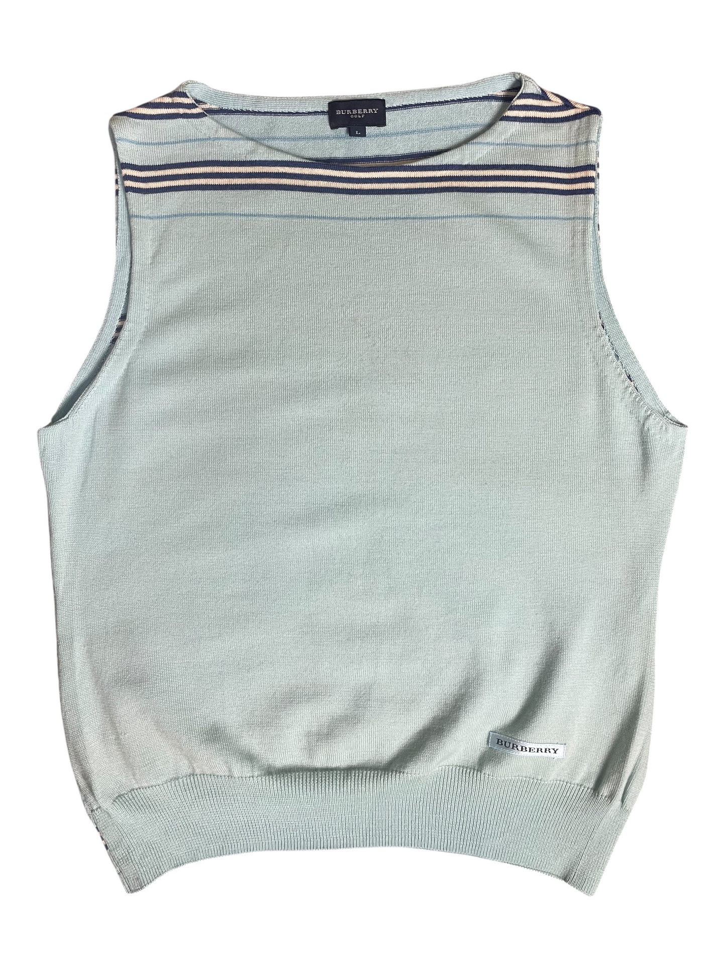 Burberry Golf Vest Top Women's Size UK 10
