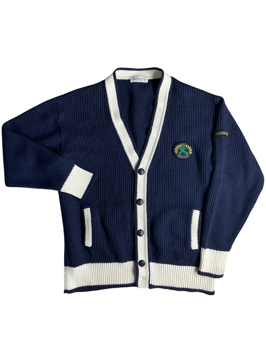 Burberry's V-Neck Knit Jumper Men's Size L