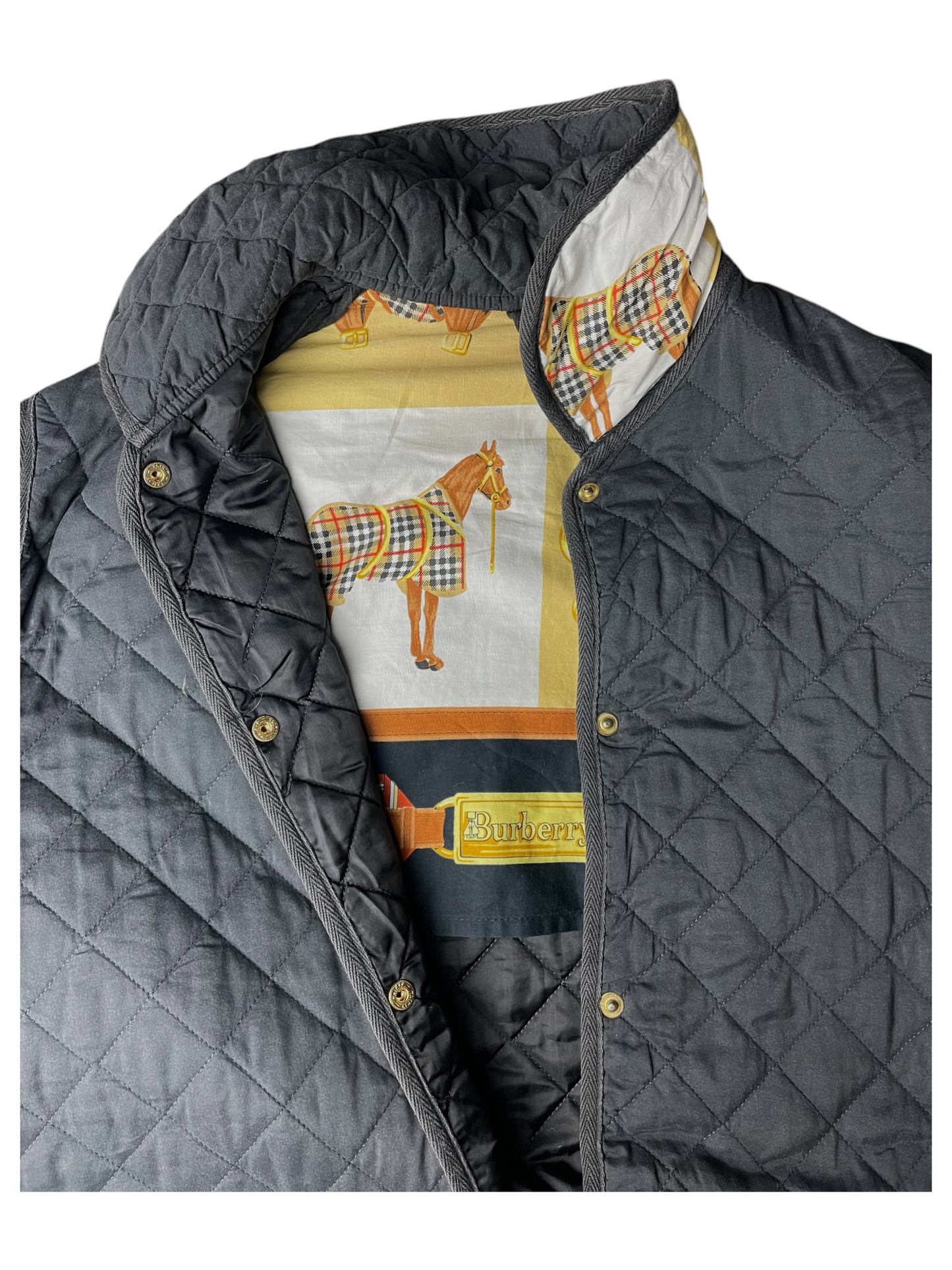 Burberry's Quilted Jacket Men's Size L