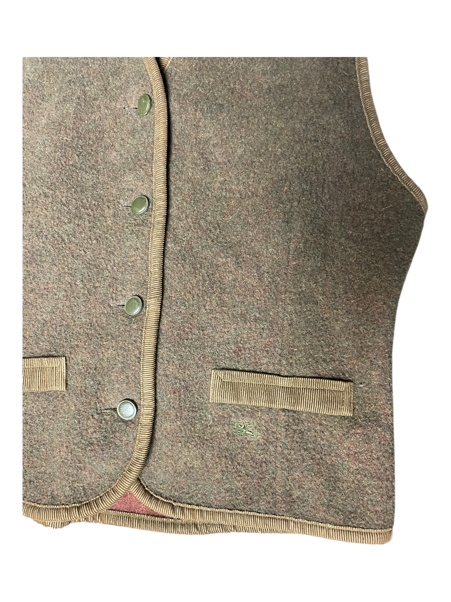 Burberry's Wool Vest Women's Size UK 8