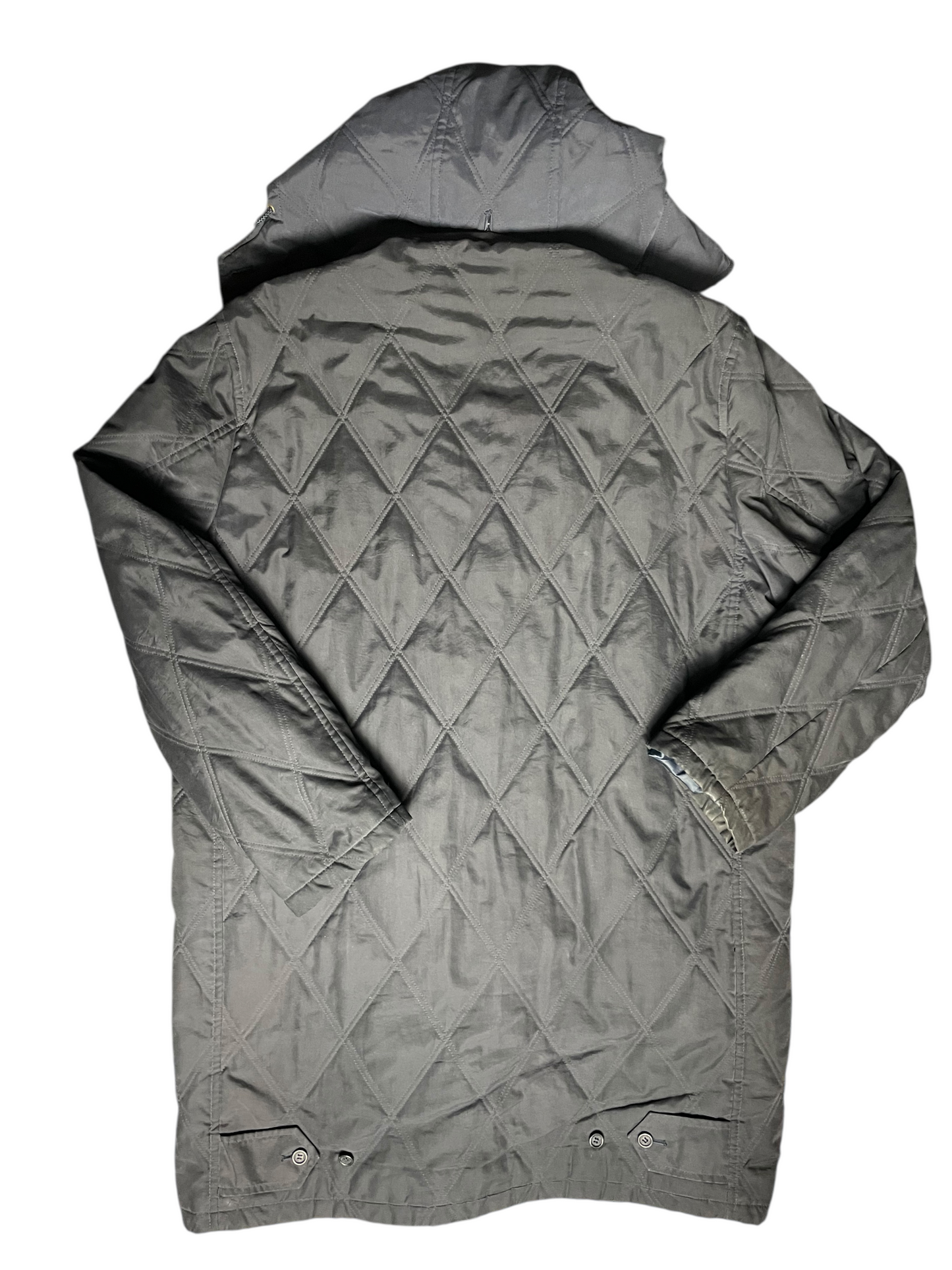 Burberry's Hooded Quilted Jacket Men's Size XL
