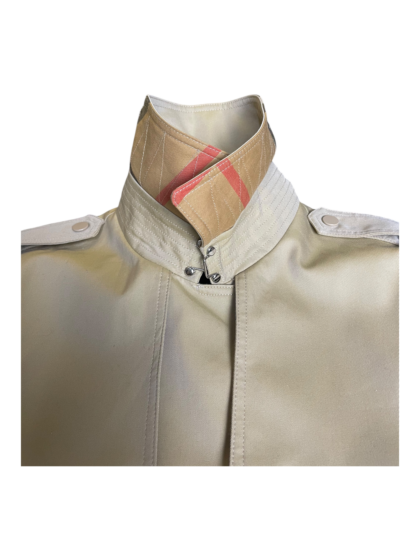 New Season Burberry Belted & Breasted Trench Coat Women's Size UK 8