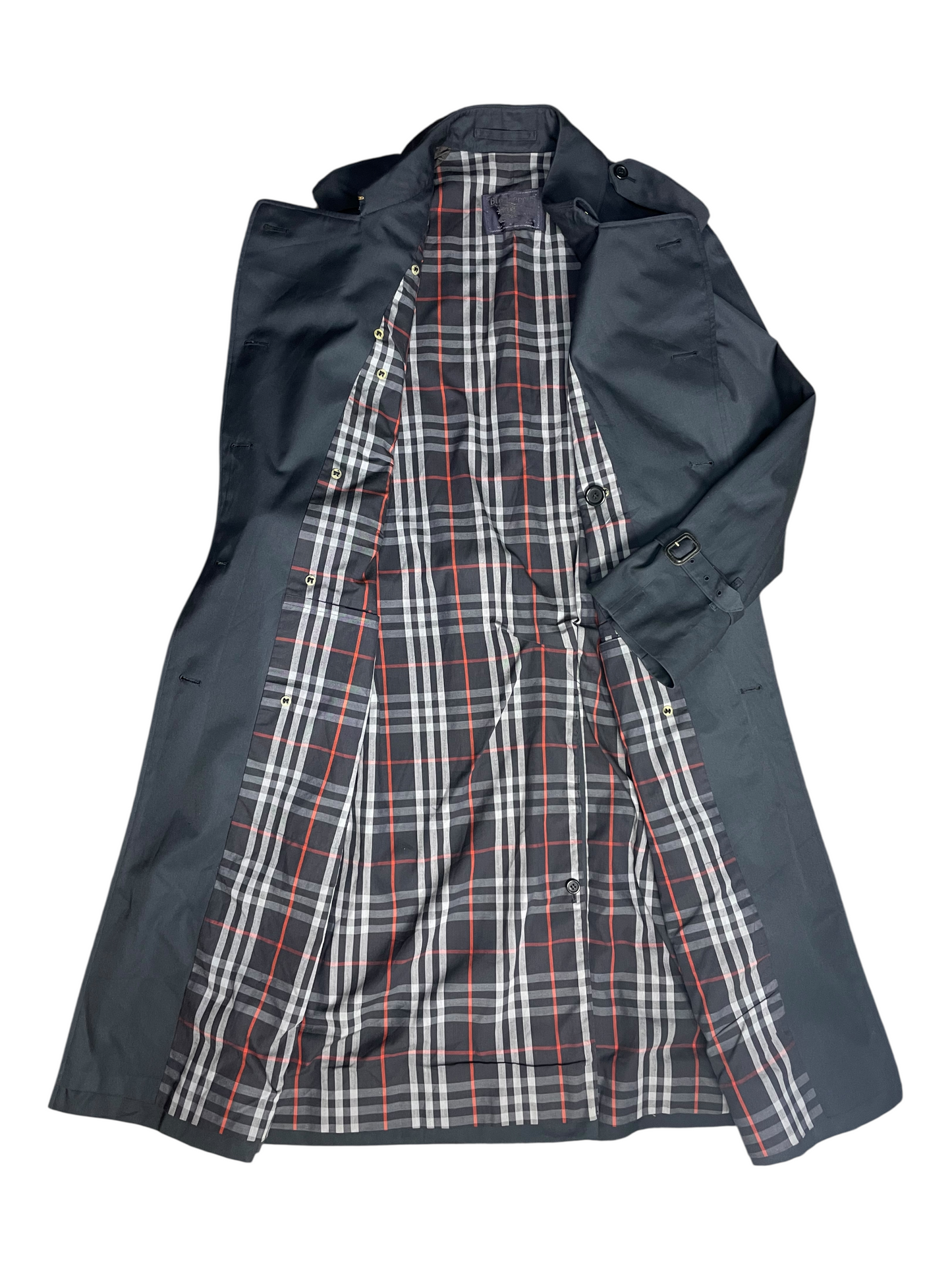 Burberry's Belted & Breasted Trench Coat Men's Size M
