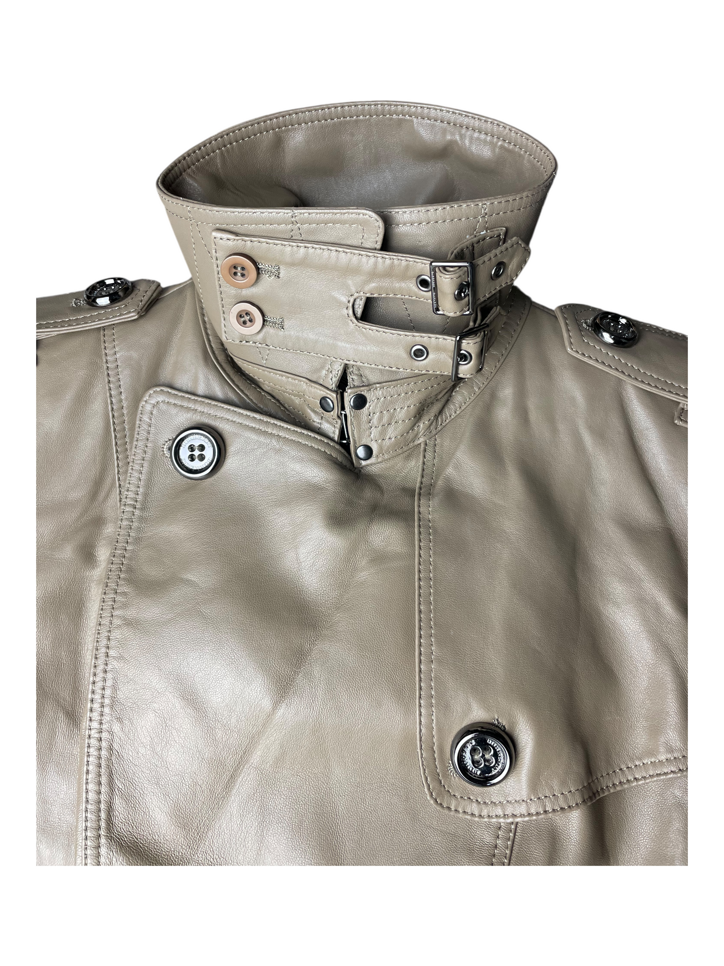 Burberry London Belted & Breasted Trench Coat Women's UK 6