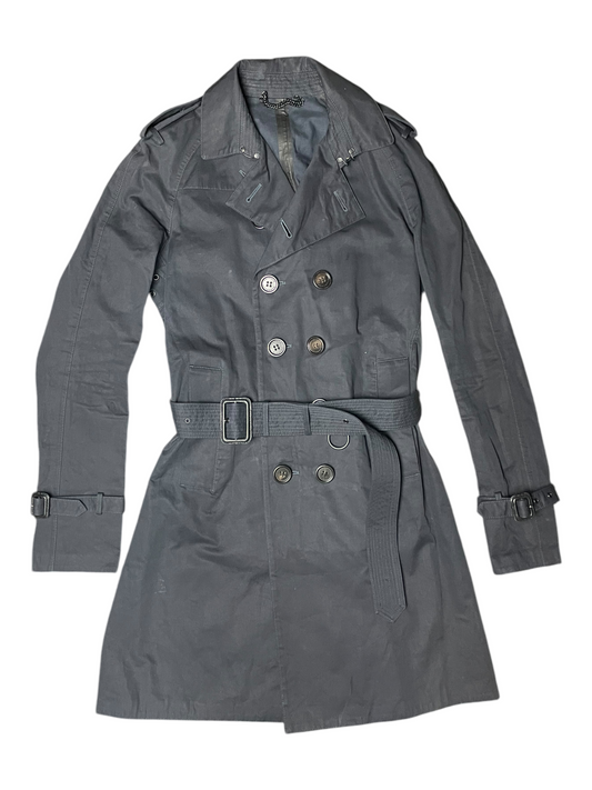 Burberry Belted & Breasted Trench Coat Women's Size UK 6