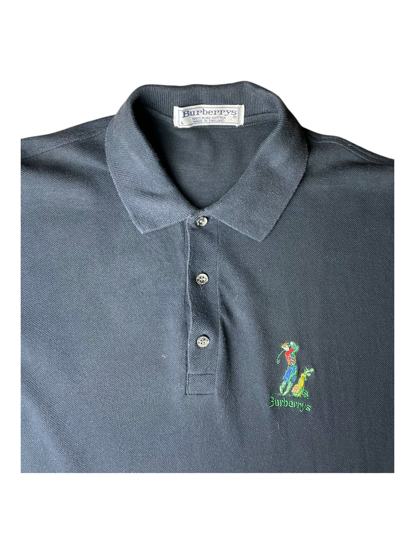 Burberry's Polo Top Men's Size L