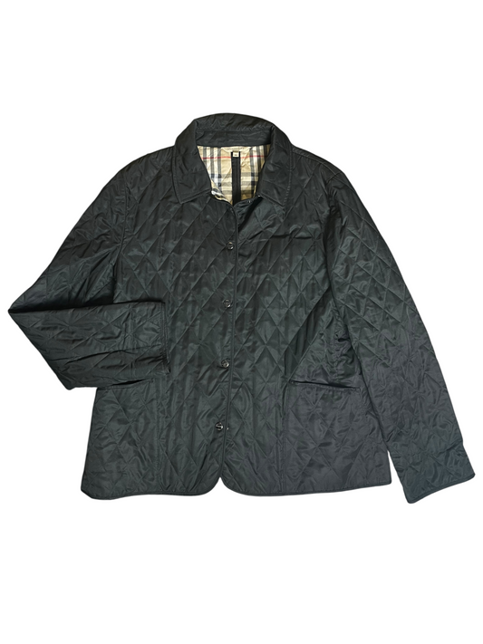 Burberry London Quilted Jacket Women's Size UK 12
