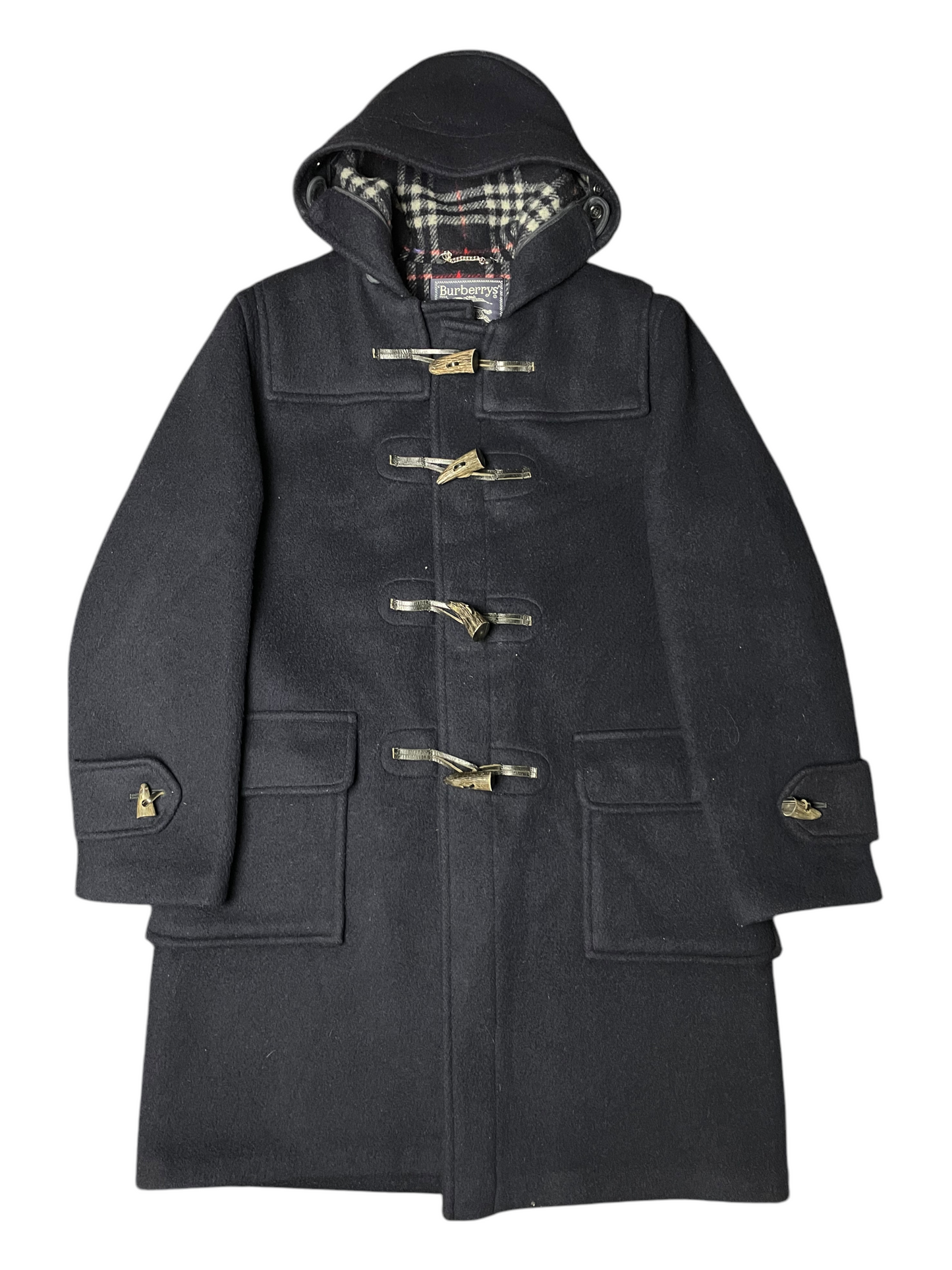 Burberry's Hooded Duffle Coat Men's Size M