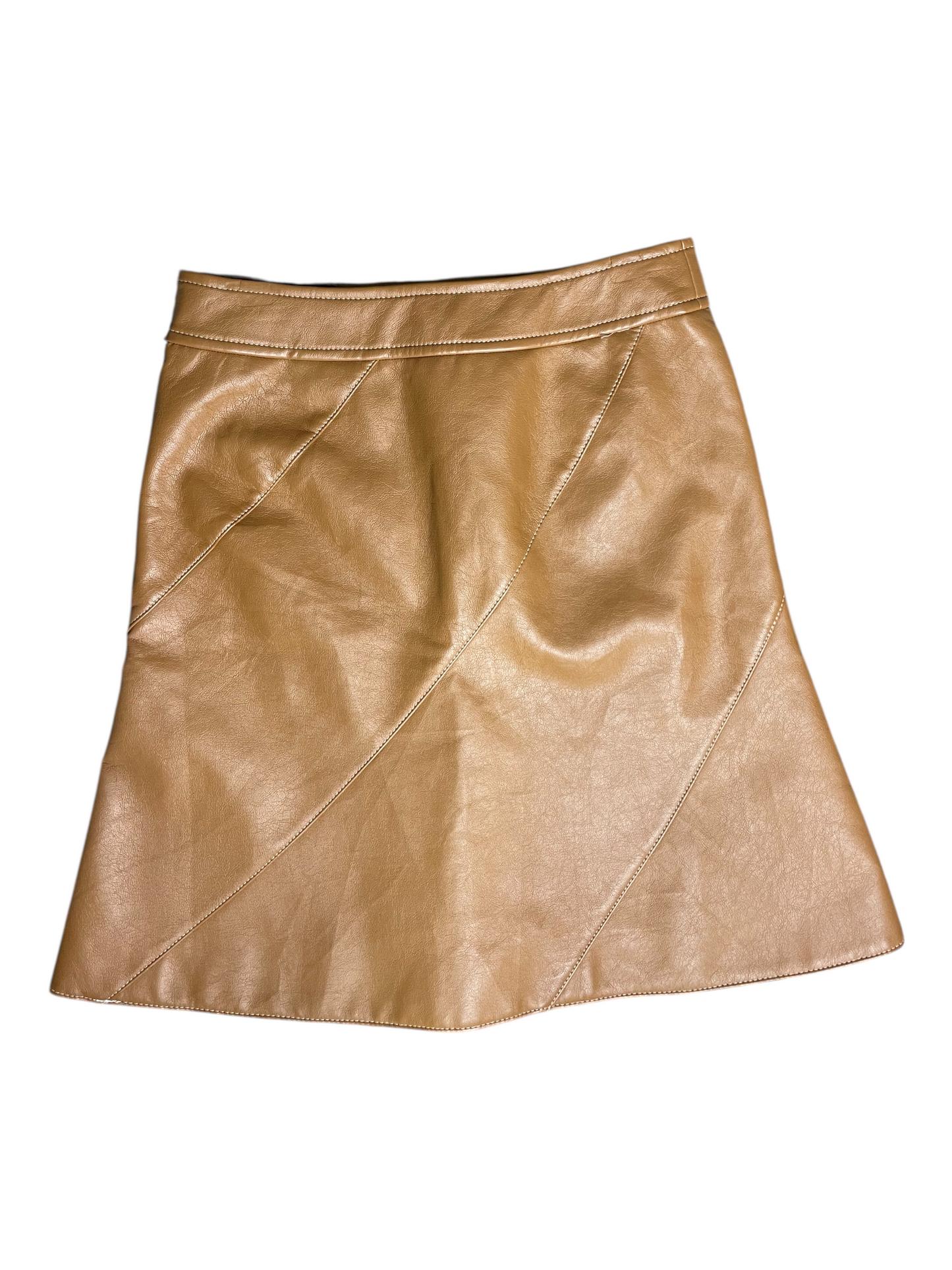 Burberry Blue Label Leather Skirt 26" Waist