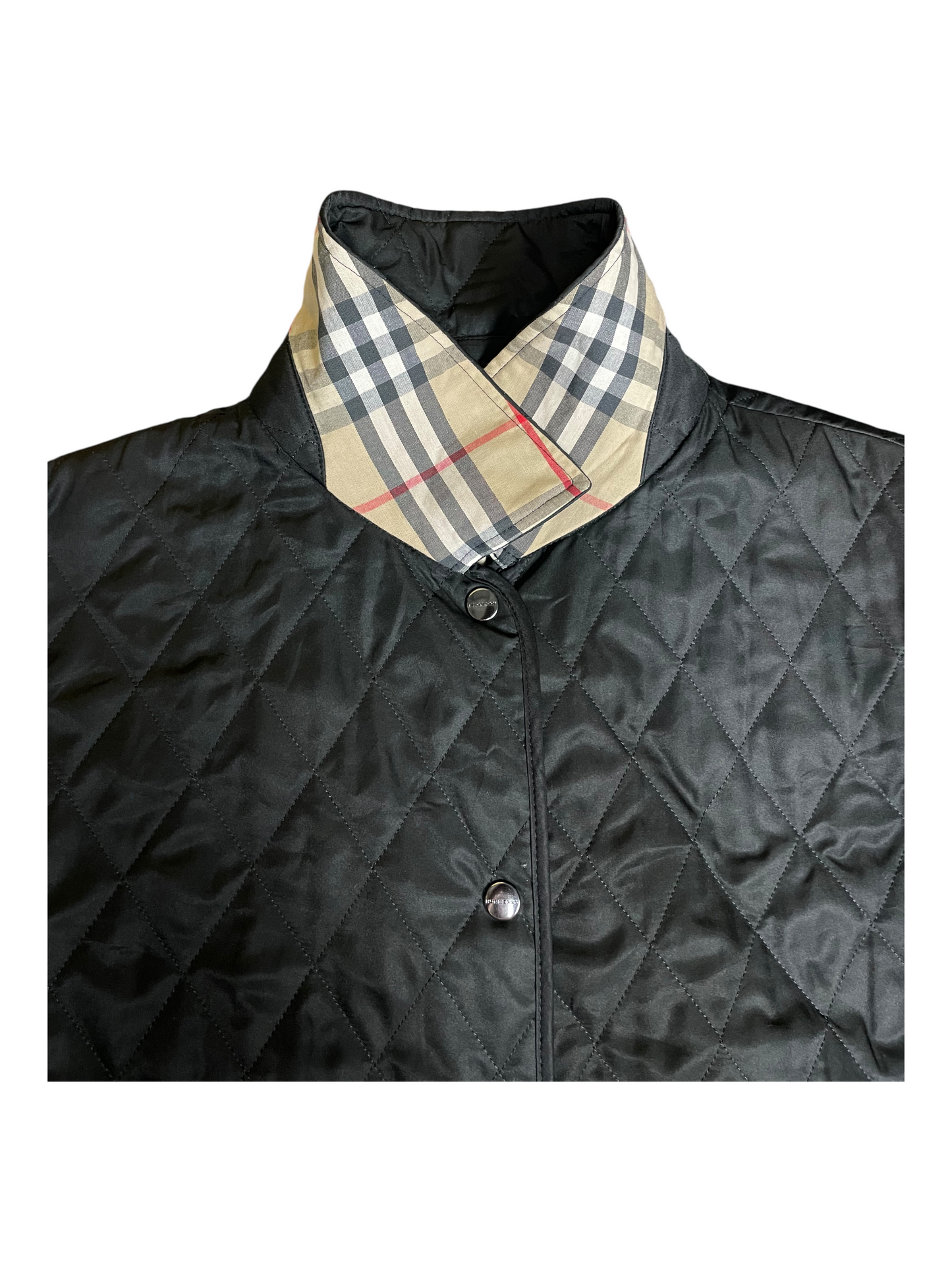 Burberry London Quilted Jacket Women's Size UK 12