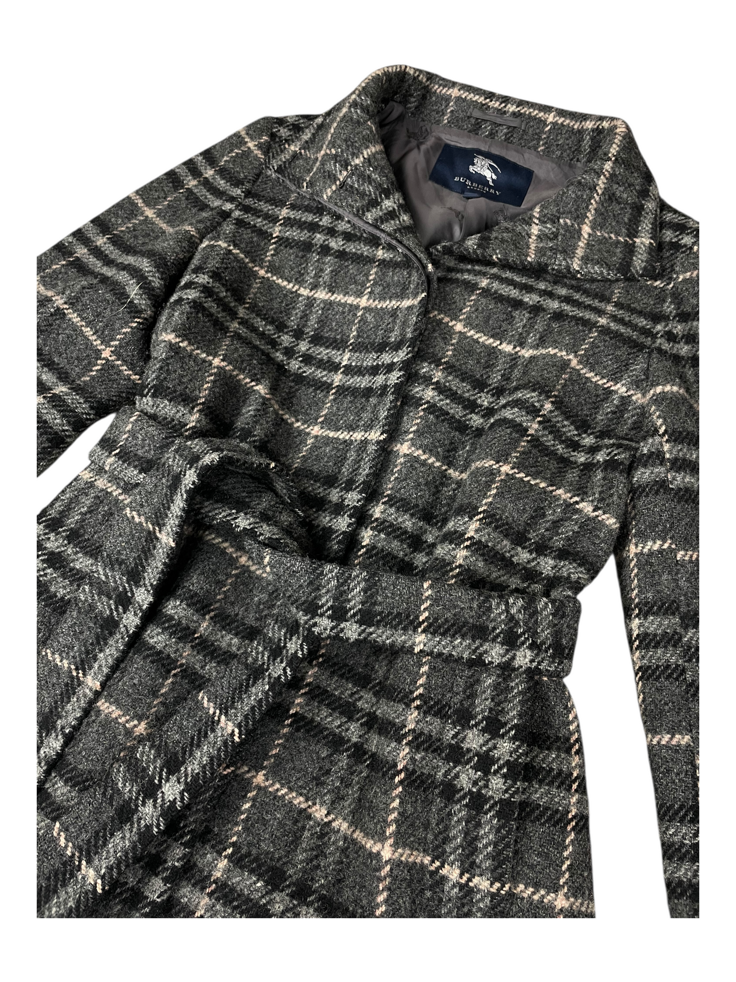 Burberry London Belted Trench Coat Women's Size UK 8