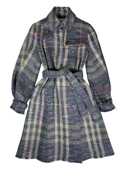 Burberry London Belted Trench Coat Women's Size UK 8