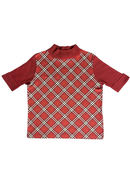 Burberry Golf Turtleneck Top Women's Size UK 12